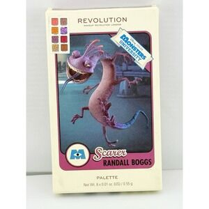 Makeup Revolution Monsters University Scared Randall Boggs Eyeshadow Palette New